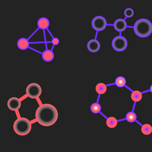 Four chemistry-inspired visual personality types