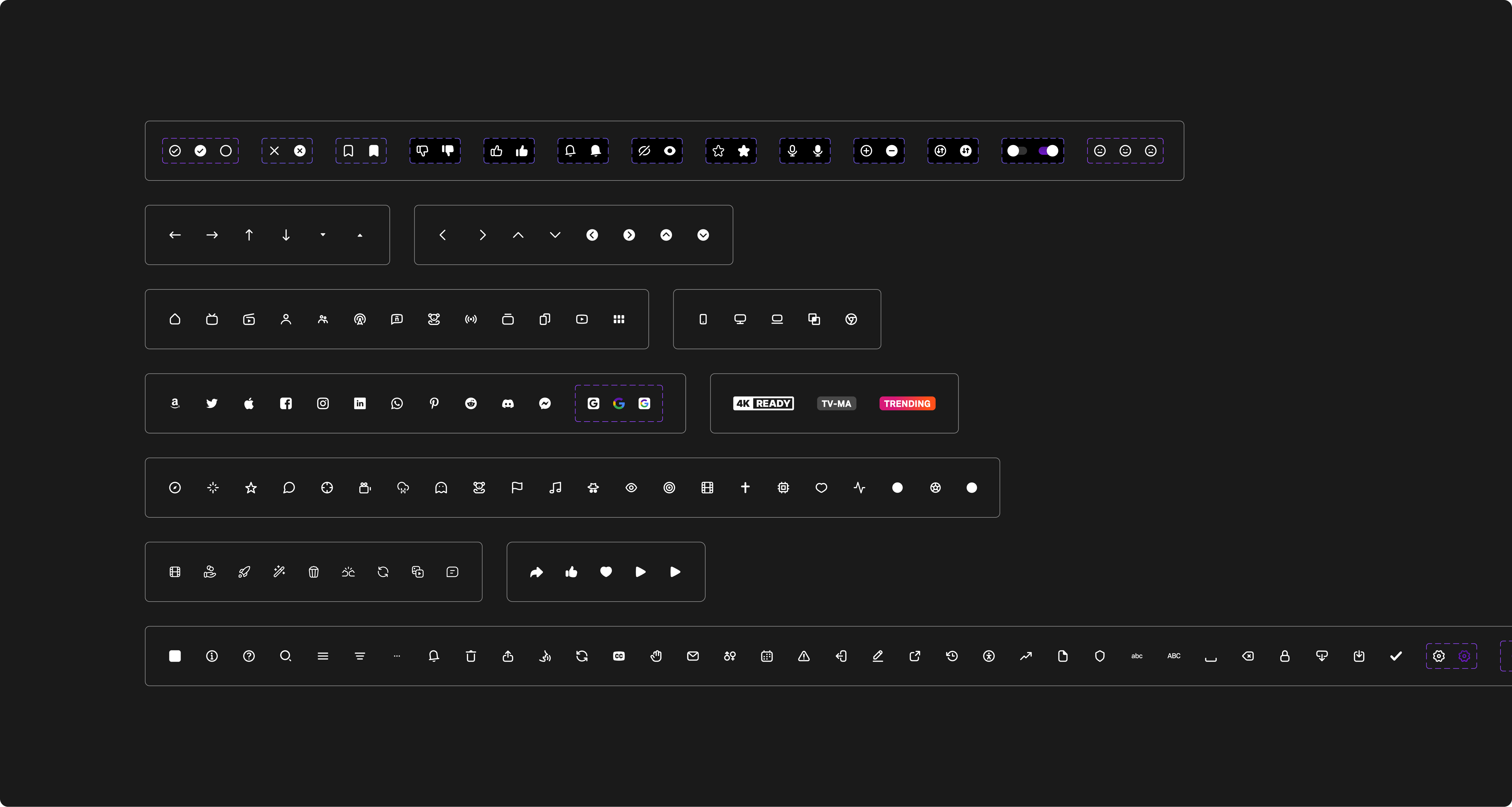 Stubios icon and interface state library
